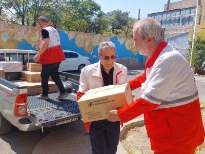 مشارکت شرکت داروسازی شهید قاضی تبریز در مرهم زائر / اهدای ۵۰ کارتن دارو