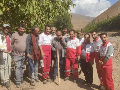 مرد ۶۹ ساله مفقودی در کوه های مرند پس از دو روز پیدا شد