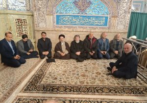 اجتماع ۵۰۰۰ نفری مدجویان آذربایجان شرقی در حرم رضوی