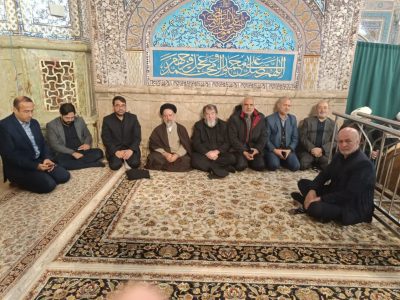 اجتماع ۵۰۰۰ نفری مدجویان آذربایجان شرقی در حرم رضوی