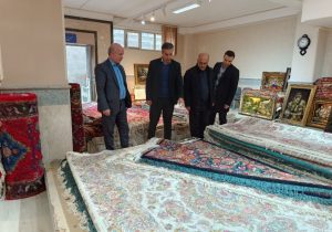 با هدف حمایت از تولید کننده و مصرف کننده؛برپایی نمایشگاه تولیدات فرش مددجویی