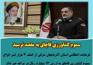 سموم کشاورزی قاچاق به مقصد نرسید