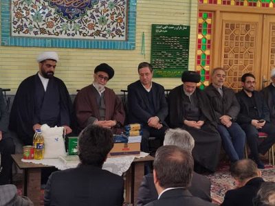 اجرای قرار دوازدهم در محل امامزاده سید ابراهیم شتربان تبریز با حضور نماینده ولی فقیه در استان و خیرین