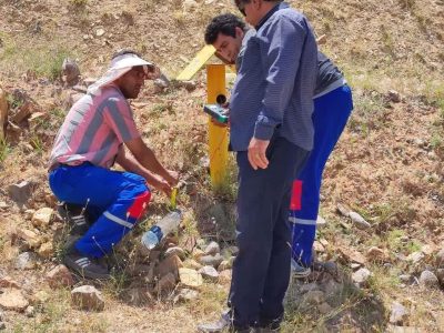 بالغ بر ۲ هزار کیلومتر از خطوط لوله منطقه ۸ انتقال گاز ولتاژگیری شد