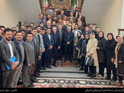 دیدار جمعی از جوانان و دانشجویان با استاندار آذربایجان شرقی و معاون وزیر ورزش و جونان
