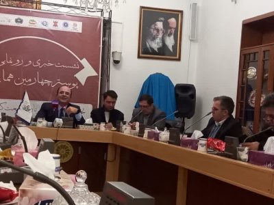 رونمایی از پوستر چهارمین همایش تجلیل از پیشکسوتان صنعت کفش تبریز