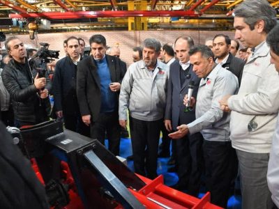 کامیون های باری ۶ تنی و ۹ تنی تراکتورسازی ایران با حضور وزیر جهاد کشاورزی رونمایی شد