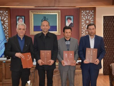 امضای تفاهم نامه همکاری چهارجانبه میان شرکت های صنعت برق آذربایجان شرقی و دانشگاه تبریز