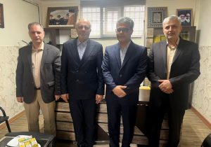 دیدار دکتر علیرضا تمیزی سرپرست دانشگاه پیام نور استان آذربایجان شرقی با رئیس کمیسیون آموزش و تحقیقات مجلس شورای اسلامی