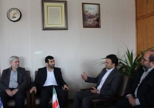 دیدار مدیرکل ثبت احوال با مدیرکل پست استان