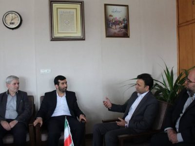 دیدار مدیرکل ثبت احوال با مدیرکل پست استان