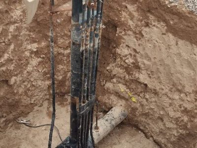 نشتی گاز انشعاب ۸ اینچ کارخانه سهند فلوت
