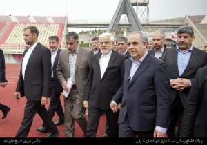 بازدید معاون اول رییس جمهور از مجموعه ورزشی یادگار امام تبریز