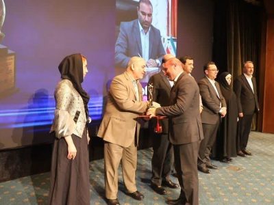 تجلیل از مدیرعامل شرکت عمران شهر جدید سهند به عنوان حامی فعالان صنعت ساختمان