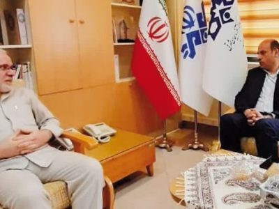 نشست مشترک مدیرکل صدا و سیمای استان آذربایجان شرقی و رئیس دانشگاه آزاد اسلامی واحد تبریز در خصوص رویداد ملی عصر امید
