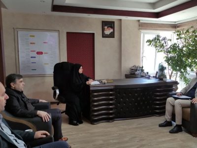 دیدار مدیرعامل صندوق حمایت از تحقیقات و توسعه فناوری‌های دفاعی با سرپرست پارک علم و فناوری آذربایجان شرقی