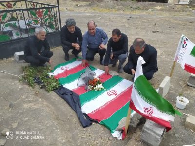 دیدار و ادای احترام به خانواده شهید والامقام سرهنگ دوم پاسدار یوسف محسنی و شهدای شامخ روستای سرای شهرستان اسکو