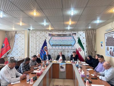 برگزاری جلسه مشترک تشکلات کارگری و بازنشستگان باحضور مسئولین استانی
