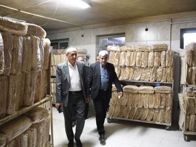 بازدید رئیس سازمان جهاد کشاورزی آذربایجان شرقی و فرماندار اسکو از مجتمع نان آتا بابای اسکو