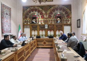 بازدید دکتر گرشاسبی، فرماندار شهرستان تبریز از بخش های مختلف دانشگاه هنر اسلامی تبریز