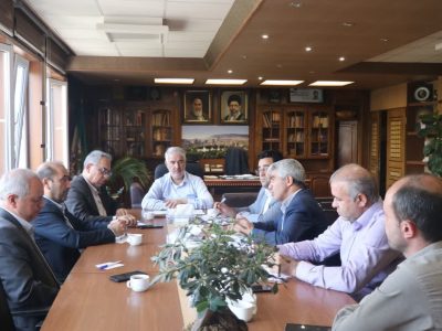 دیدار مدیر جدید امور شعب پست بانک آذربایجان شرقی با فرماندار شهرستان تبریز