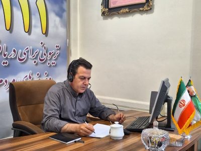 حضور مدیرکل غله و خدمات بازرگانی آذربایجان‌شرقی در مرکز تماس‌های تلفنی سامد