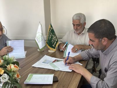 انعقاد قرارداد اولین پروژه مستقل خیرین حرم ساز ستاد توسعه و بازسازى عتبات عالیات شهرستان هریس