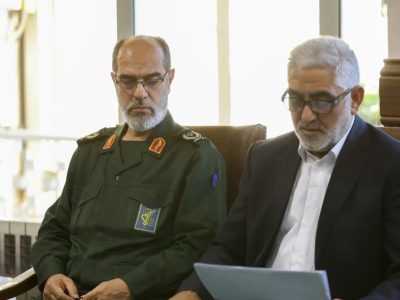 جلسه هیئت امناى ستاد توسعه و بازسازى عتبات عالیات آذربایجان شرقى