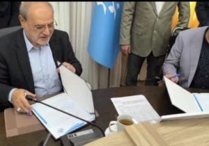 امضای تفاهم نامه همکاری میان باشگاه شهرداری و بیمارستان بهبود تبریز