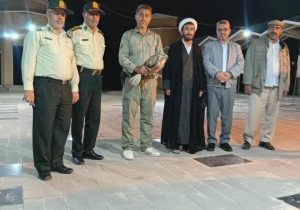 همکاری پلیس و محیط زیست برای نجات یک پرنده شکاری