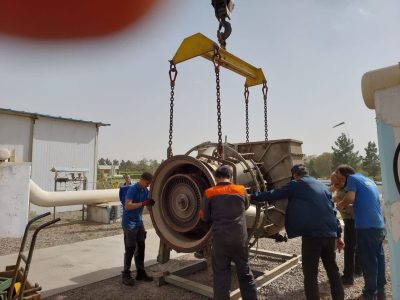 توربین تاسیسات تقویت فشار گاز تبریز پس از اتمام اورهال، آماده بهره‌برداری مجدد شد
