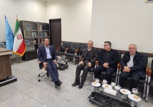 دیدار مدیرکل صنعت، معدن و تجارت آذربایجان شرقی با دادستان جدید تبریز