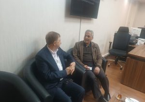 دیدار مدیرکل بنیاد شهید و امور ایثارگران آذربایجان شرقی با مدیرعامل بانک دی