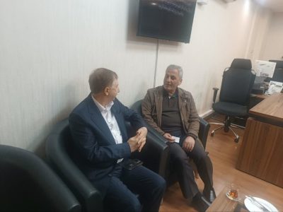 دیدار مدیرکل بنیاد شهید و امور ایثارگران آذربایجان شرقی با مدیرعامل بانک دی