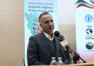 اصلاح الگوی کشت تنها راه برون‌رفت از چالش‌های آب و خاک کشور است