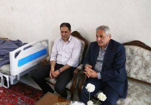 دیدار مدیرکل بنیاد شهید آذربایجان‌شرقی با دو جانباز سرافراز تبریزی