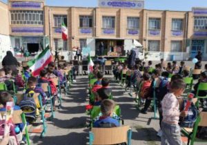 ویژه برنامه «آیین مهر» کانون پرورش فکری در مدرسه یوشانی تبریز