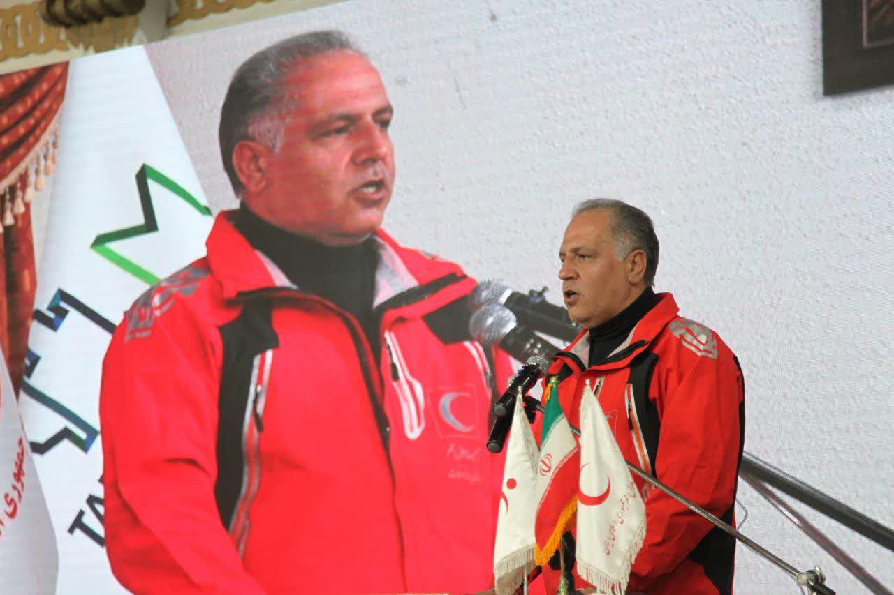 المپیاد ورزشی اعضا و کارکنان هلال احمر در تبریز برگزار شد