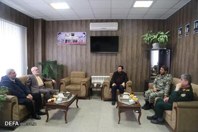 دیدار مدیرکل صدا و سیمای مرکز آذربایجان شرقی با مدیرکل حفظ آثار استان