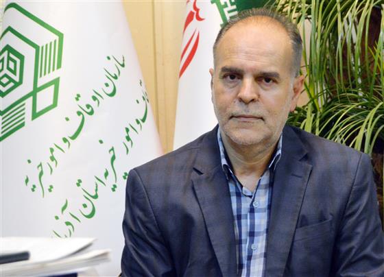 تجلیل استاندار آذربایجان شرقی از مدیر روابط عمومی اداره کل اوقاف آذربایجان شرقی