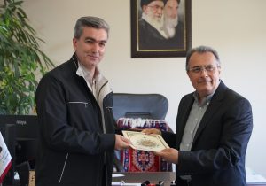 دیدار رئیس بیمارستان امام رضا(ع) و مدیر عامل سازمان آتش نشانی تبریز