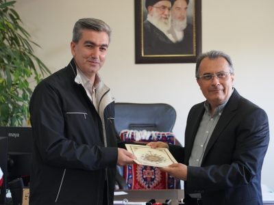 دیدار رئیس بیمارستان امام رضا(ع) و مدیر عامل سازمان آتش نشانی تبریز