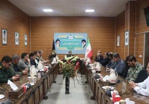 اولین نشست ۱۴۰۴ مدیرکل حفظ آثار و نشر ارزش‌های دفاع مقدس و مقاومت آذربایجان شرقی