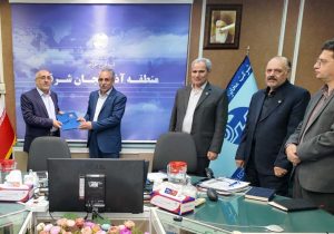 برگزاری مراسم معارفه معاون مالی و پشتیبانی مخابرات منطقه آذربایجان شرقی