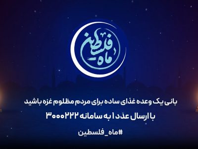 اجرای پویش ملی «ماه فلسطین» در استان برای کمک رسانی غذایی به مردم غزه