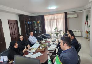 جلسه مدیر صندوق بازنشستگی استان آذربایجان شرقی با مدیر بیمه ملت