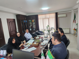 جلسه مدیر صندوق بازنشستگی استان آذربایجان شرقی با مدیر بیمه ملت